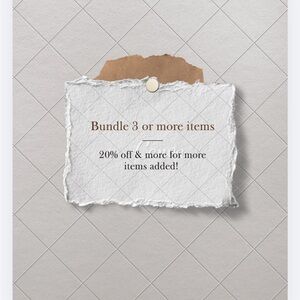 Promotional Bundle Offer Sign